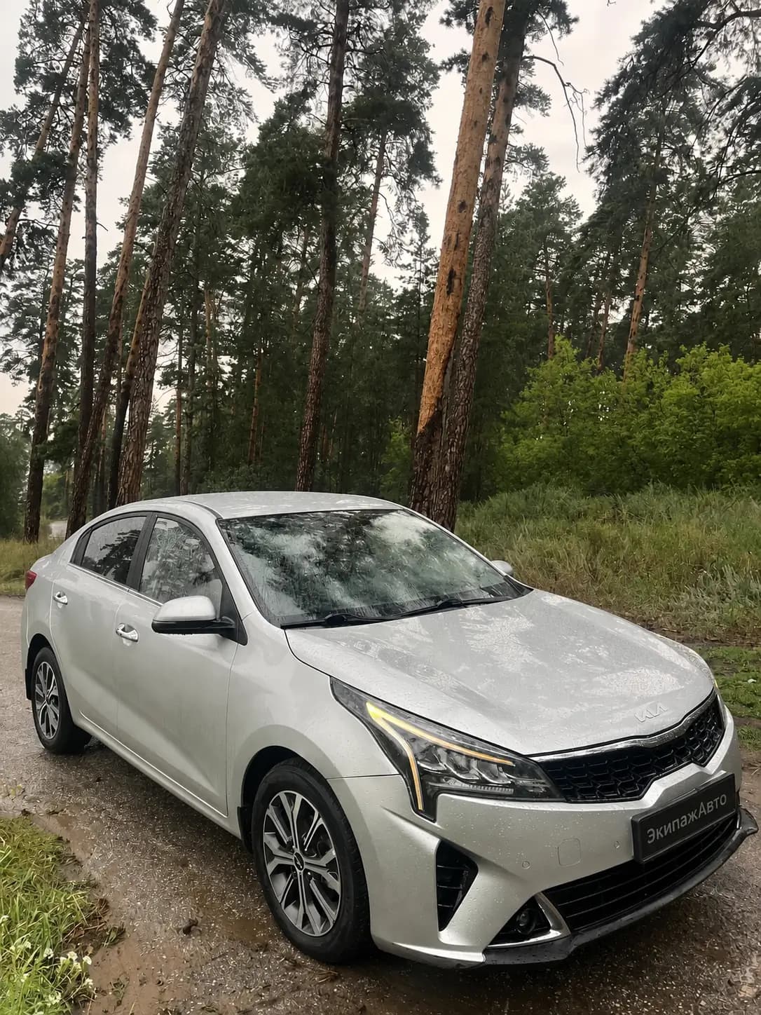 Kia Rio 2023 года для аренды в ЭкипажАвто