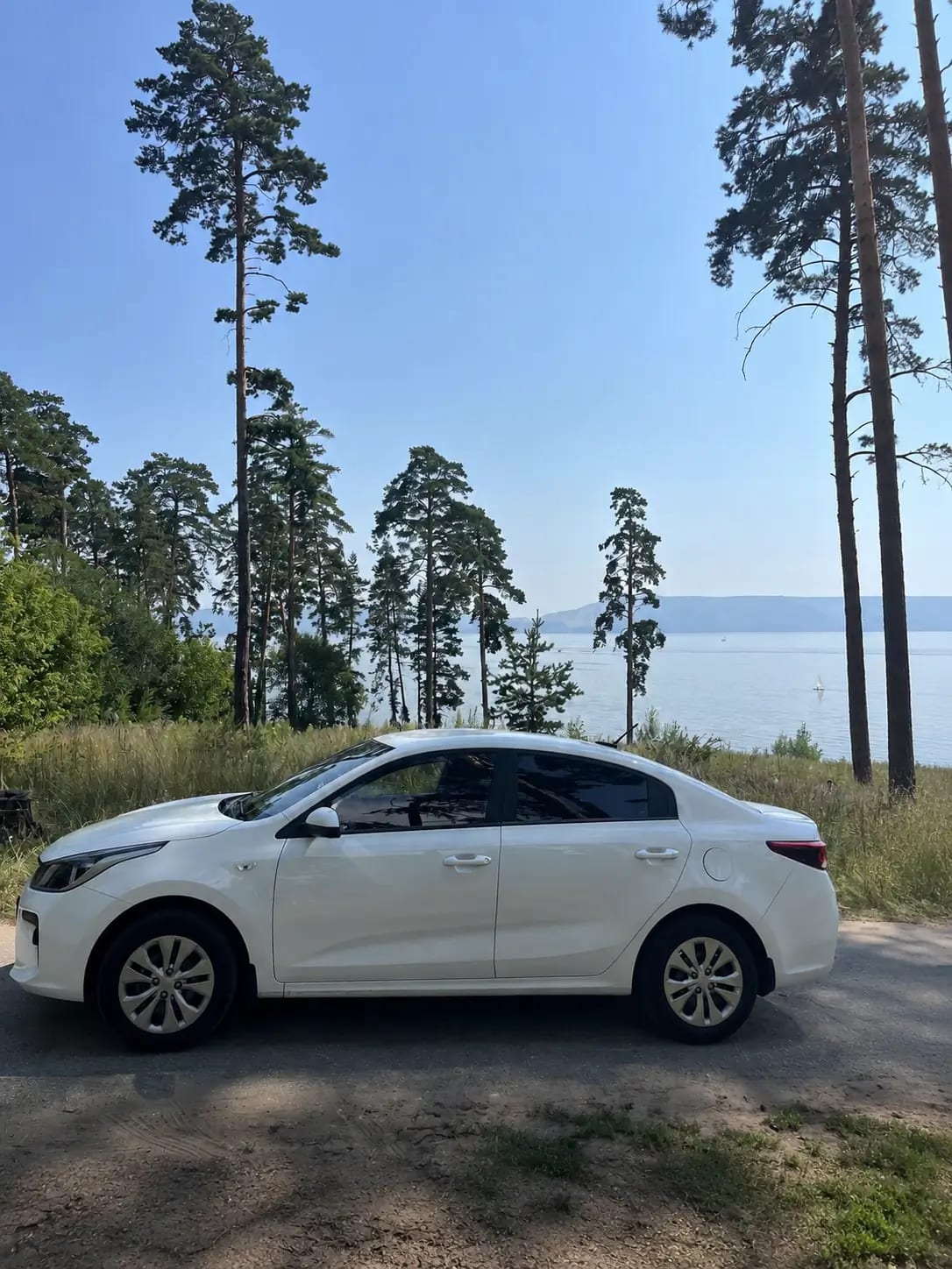 Kia Rio 2020 года, вид сбоку