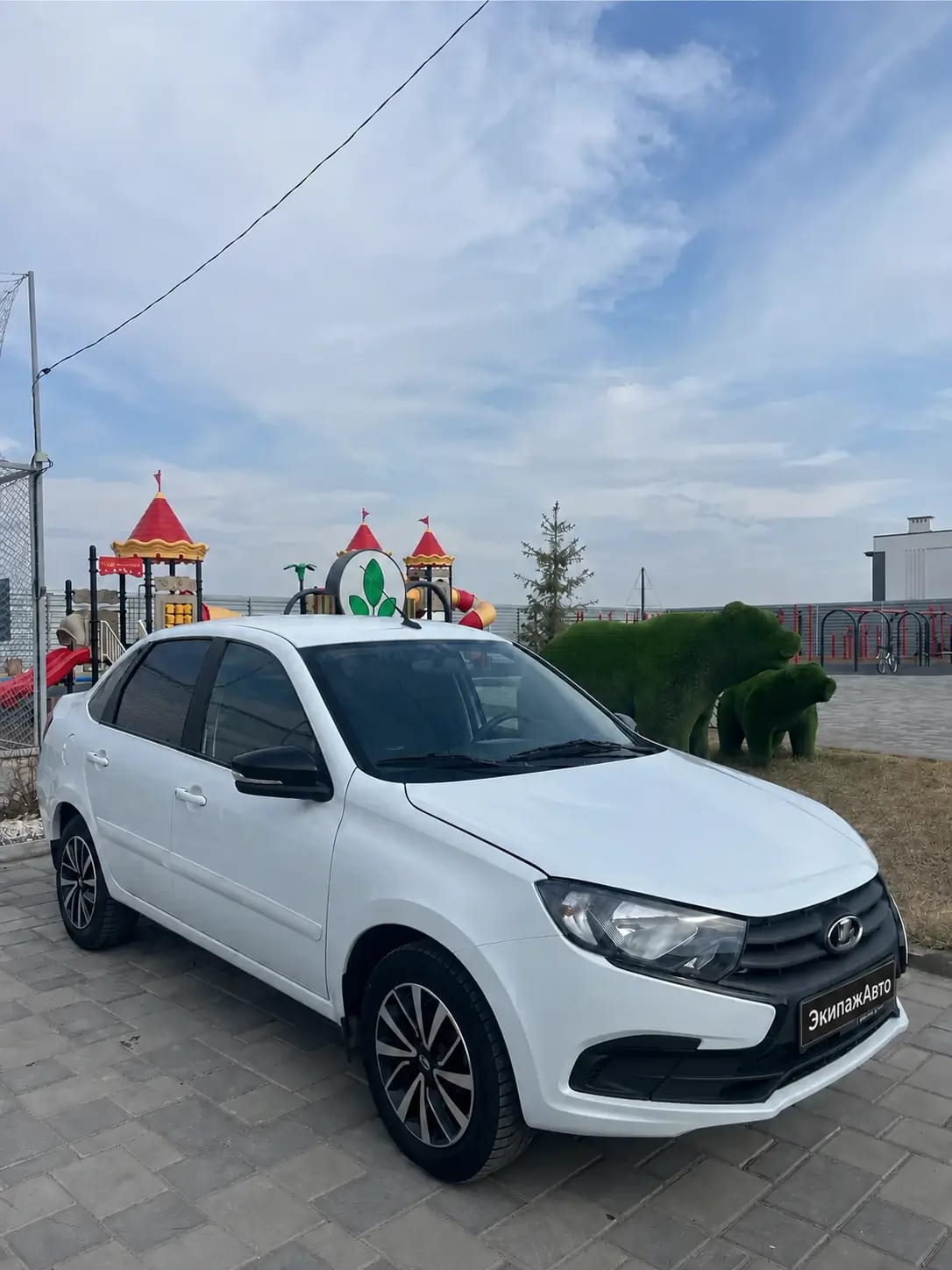 Lada Granta Club 2024 года, вид спереди
